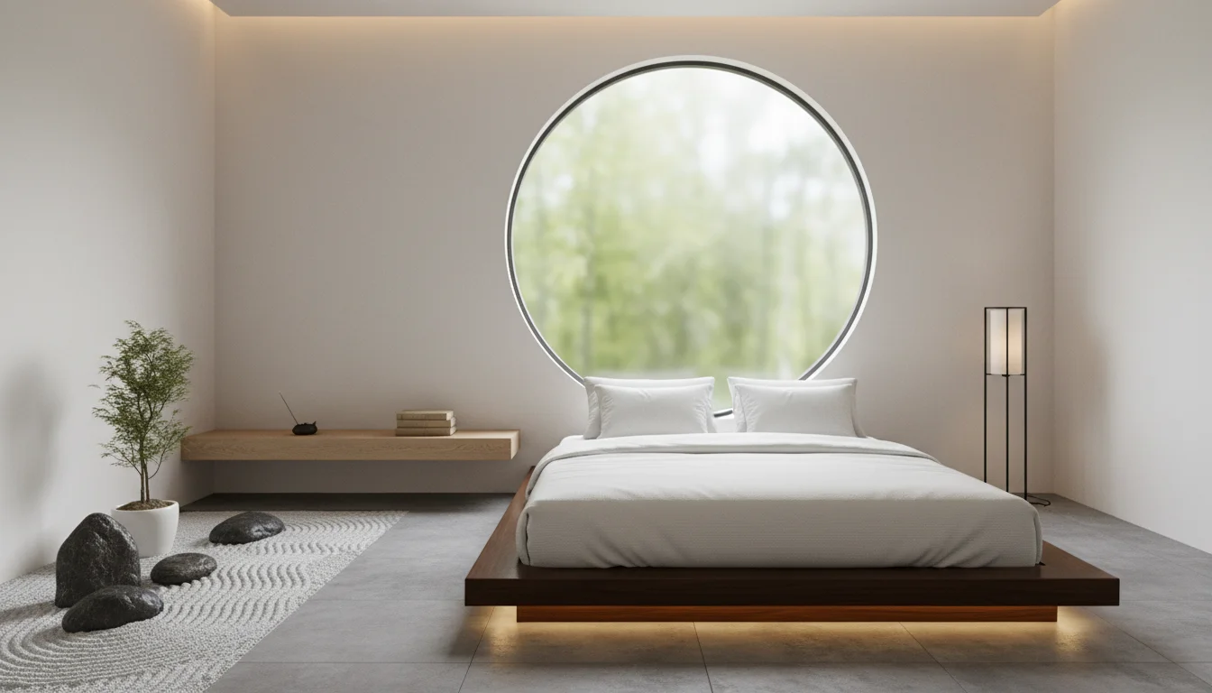 Zen sanctuary aesthetic - modern interior - Zen Sanctuary Minimalist Haven's Serene Aesthetic - Create your Zen - Gemini Auto Post